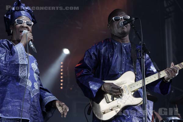 AMADOU ET MARIAM - 2008-06-27 - EVREUX - Hippodrome Evreux Normandie - 